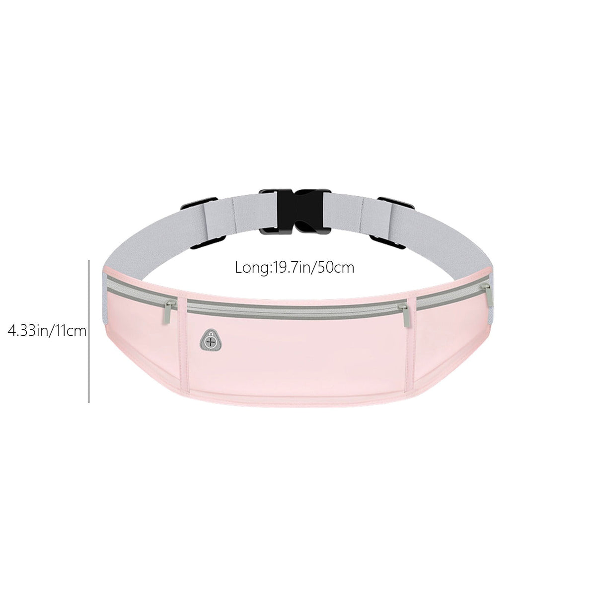 Cinvoph Running Belt Waist Pack Bag, Workout Gym Fitness Fanny Pack for Phone,Cell Phone Holder for Running,Jogging Pocket Belt for Women & Men,Running Accessories, Pink