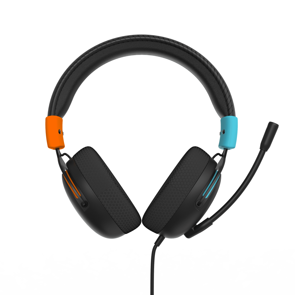 onn. Wired Video Gaming Headset with 3.5mm Connector, Flip-to-Mute Mic, Lightweight Steel, For Nintendo Switch 2