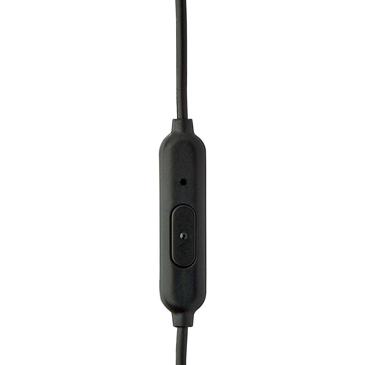 Onn Wired Earphones with Mic and 3.5mm Plug in Black - High-Quality Sound and Comfortable Silicone Ear Tips