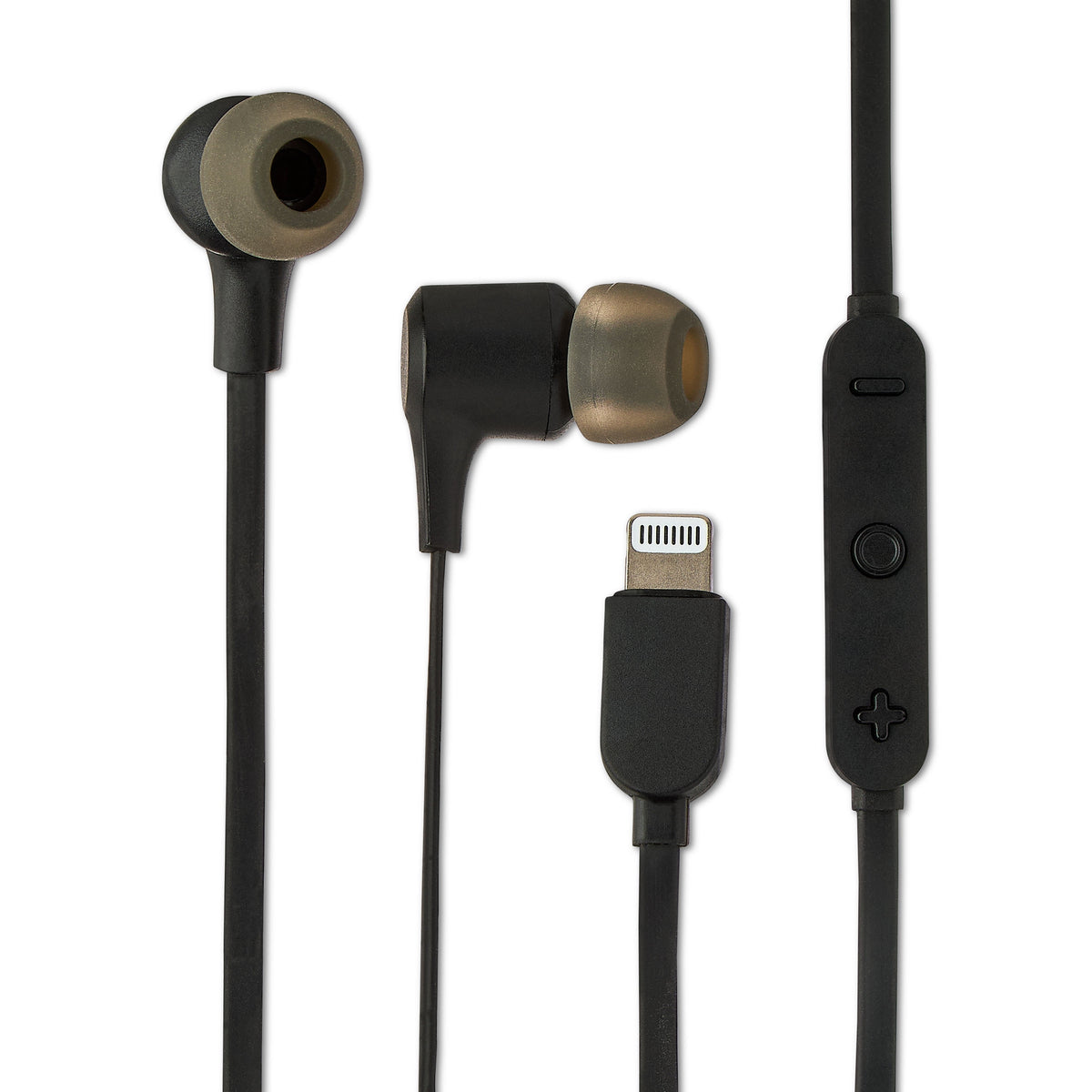onn Earphones with Lightning Connector, Lilac