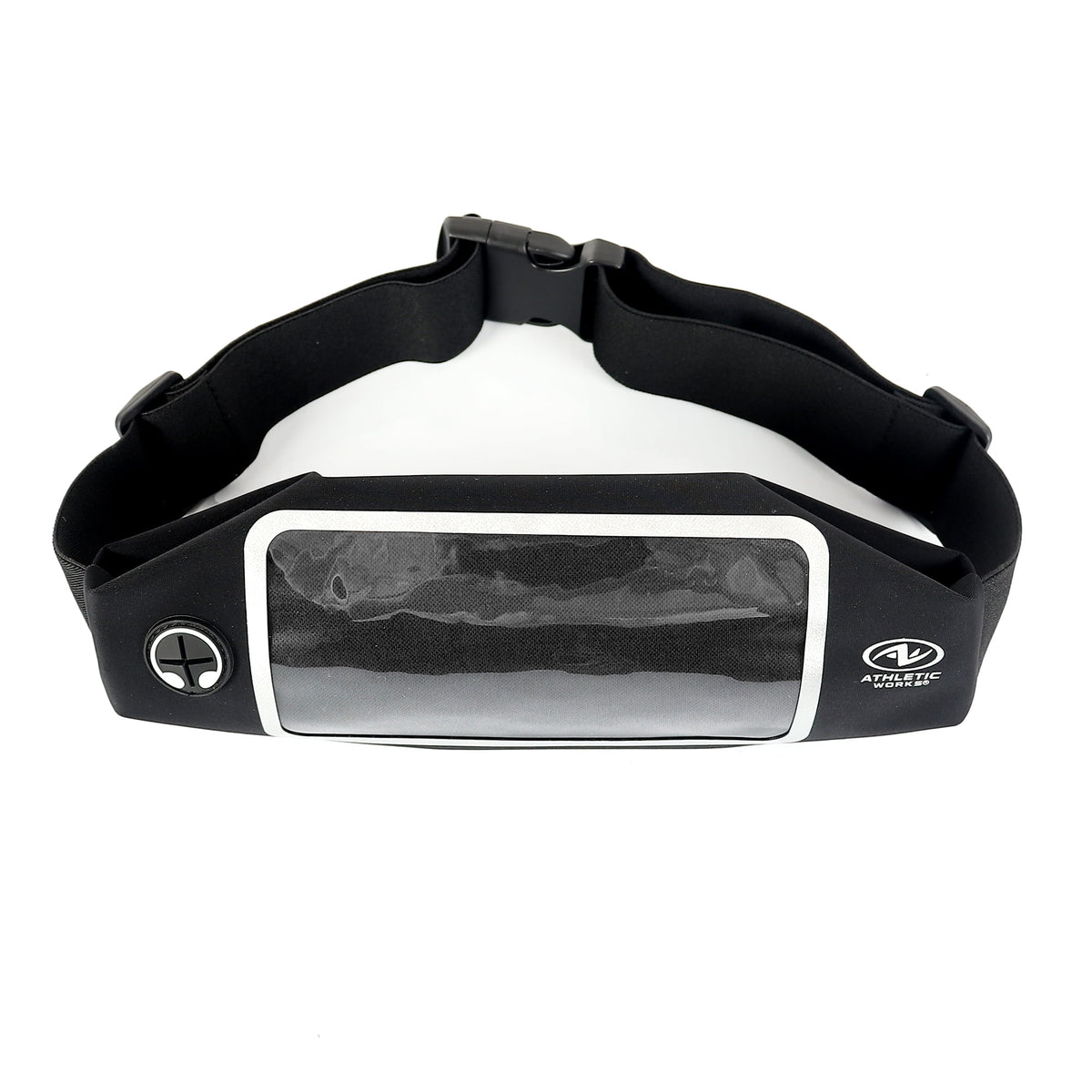 Athletic Works Running Belt with Window for Full - function Touchscreen Operation of Phone with Adjustable belt