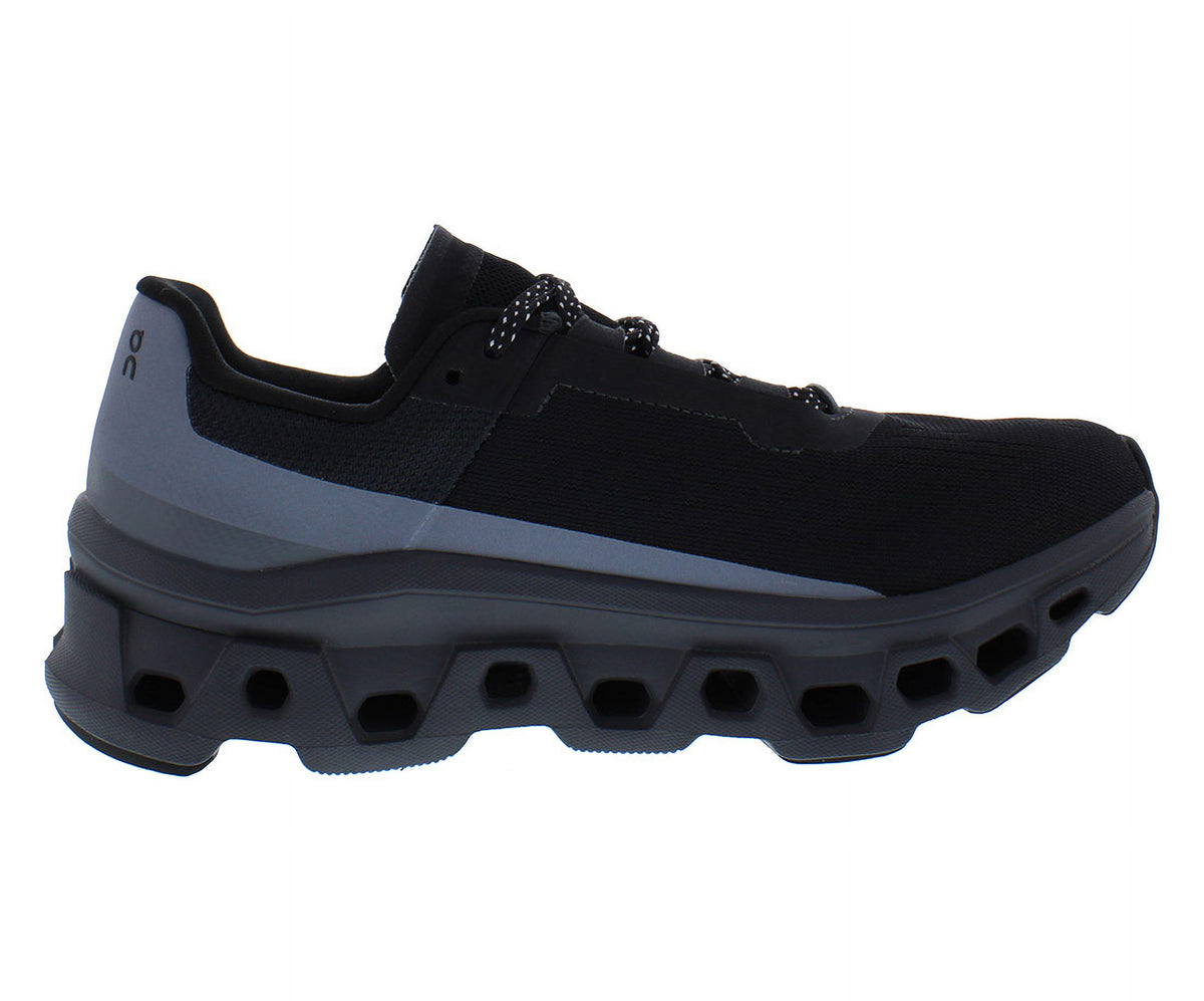 On Running Cloudmonster Lumos Sneaker, 6, Black