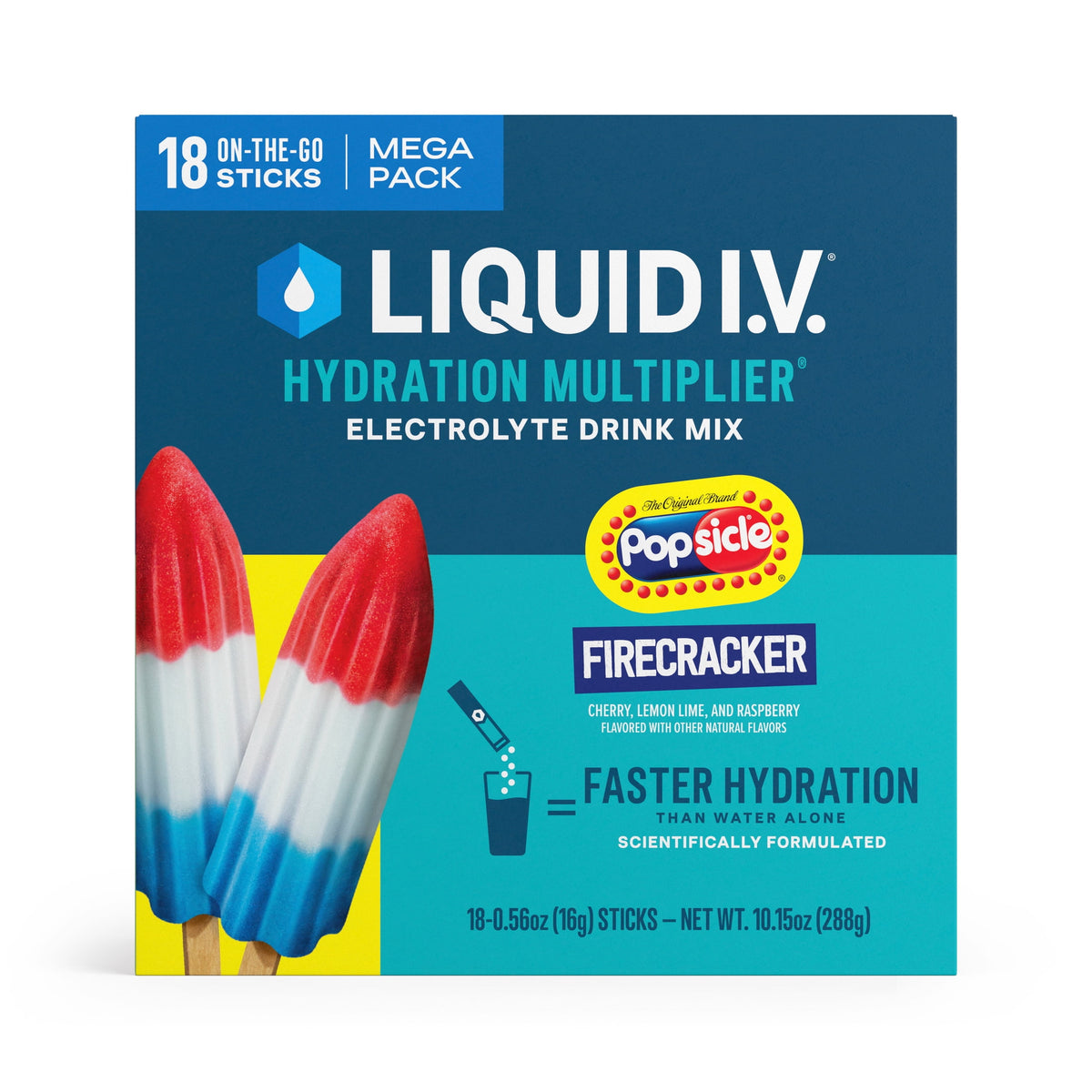 Liquid I.V.® Watermelon Hydration Multiplier® Powdered Electrolyte Drink Mix, 6 Count Packets