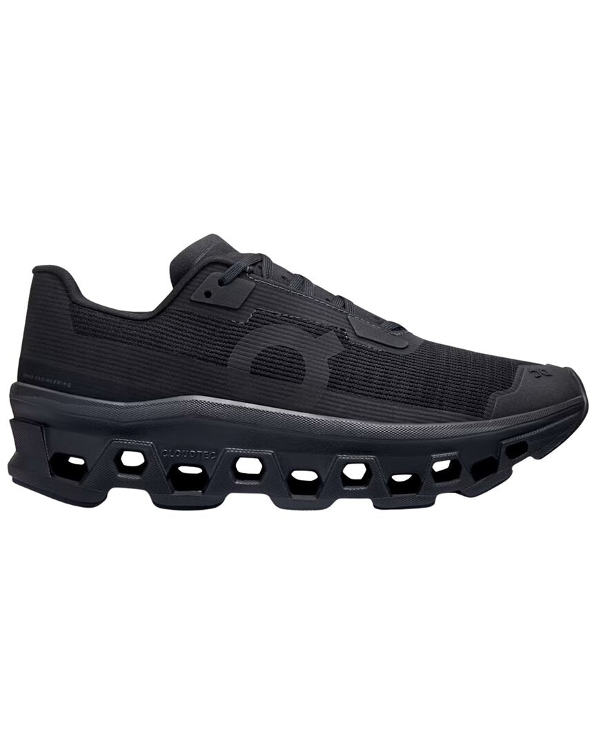 On Running Technical Mesh Sneakers With Breathable Design Black (Women's)