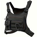 Chest Bag for Men,Running Pack Vest for Workouts,Water Resistant Sports Chest Pack For Running