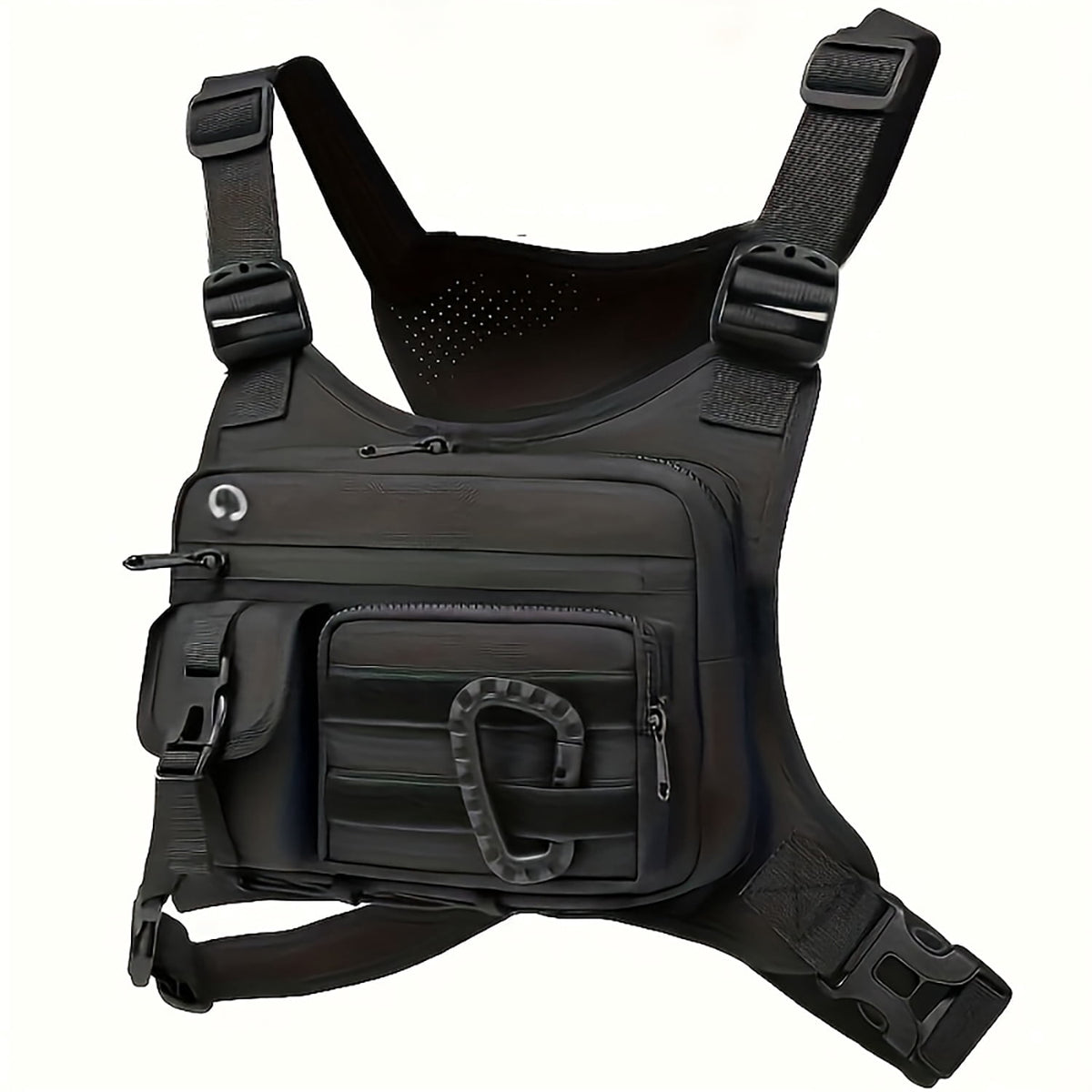 Chest Bag for Men,Running Pack Vest for Workouts,Water Resistant Sports Chest Pack For Running
