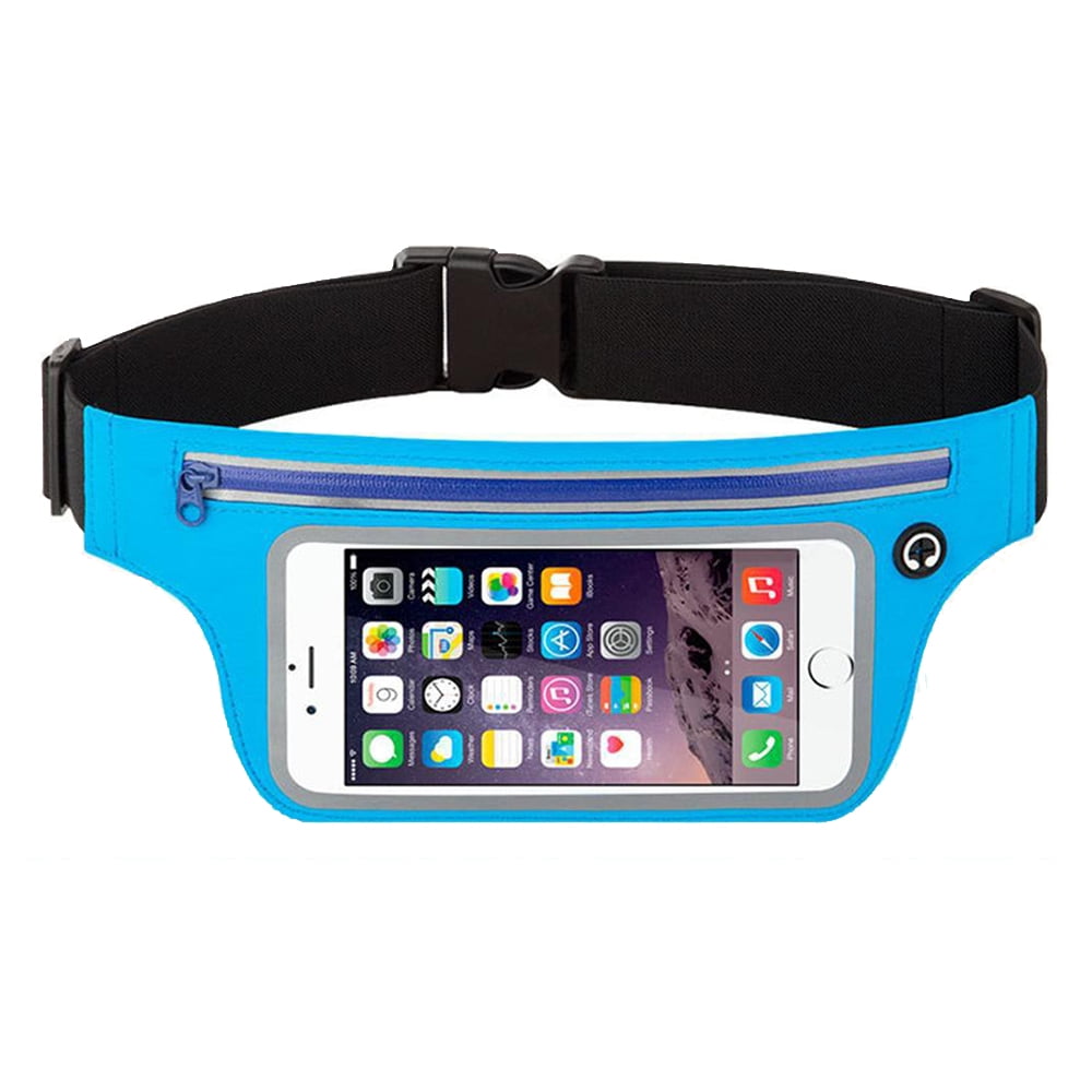 Running Waist Pack Phone Holder Slim Workout Fanny Pack with Touchscreen Case Pocket