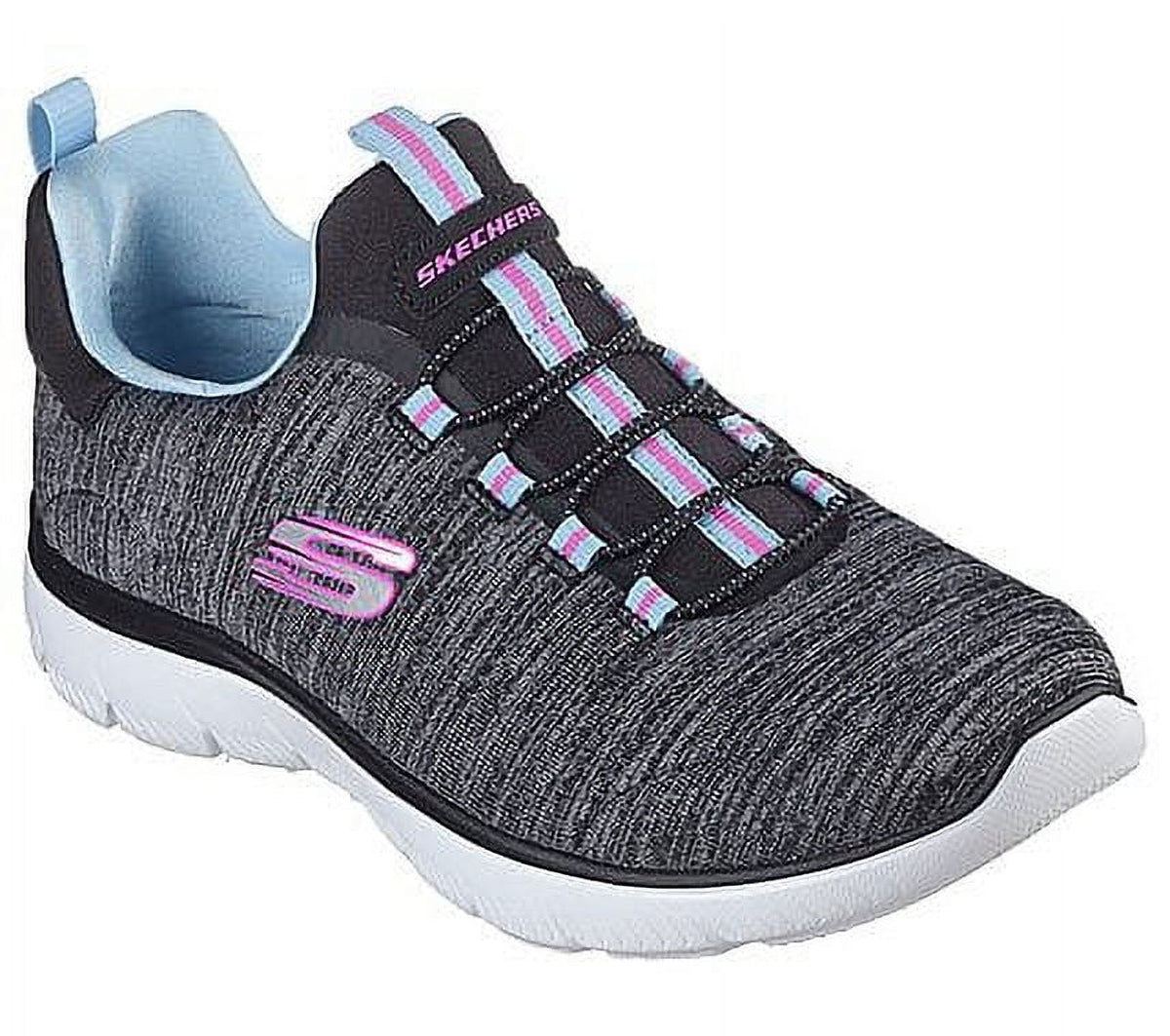 Skechers Women's SUMMITS-COOL CLASSIC Slip-On Athletic Sneaker, Wide Width Available