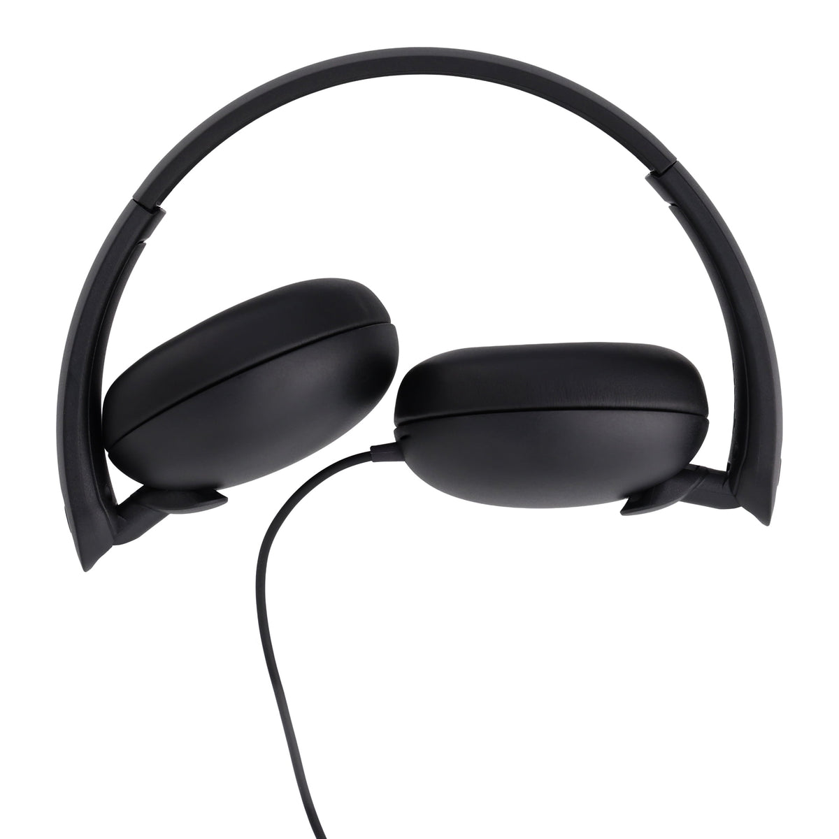 onn On-Ear USB-C Headphones, Black