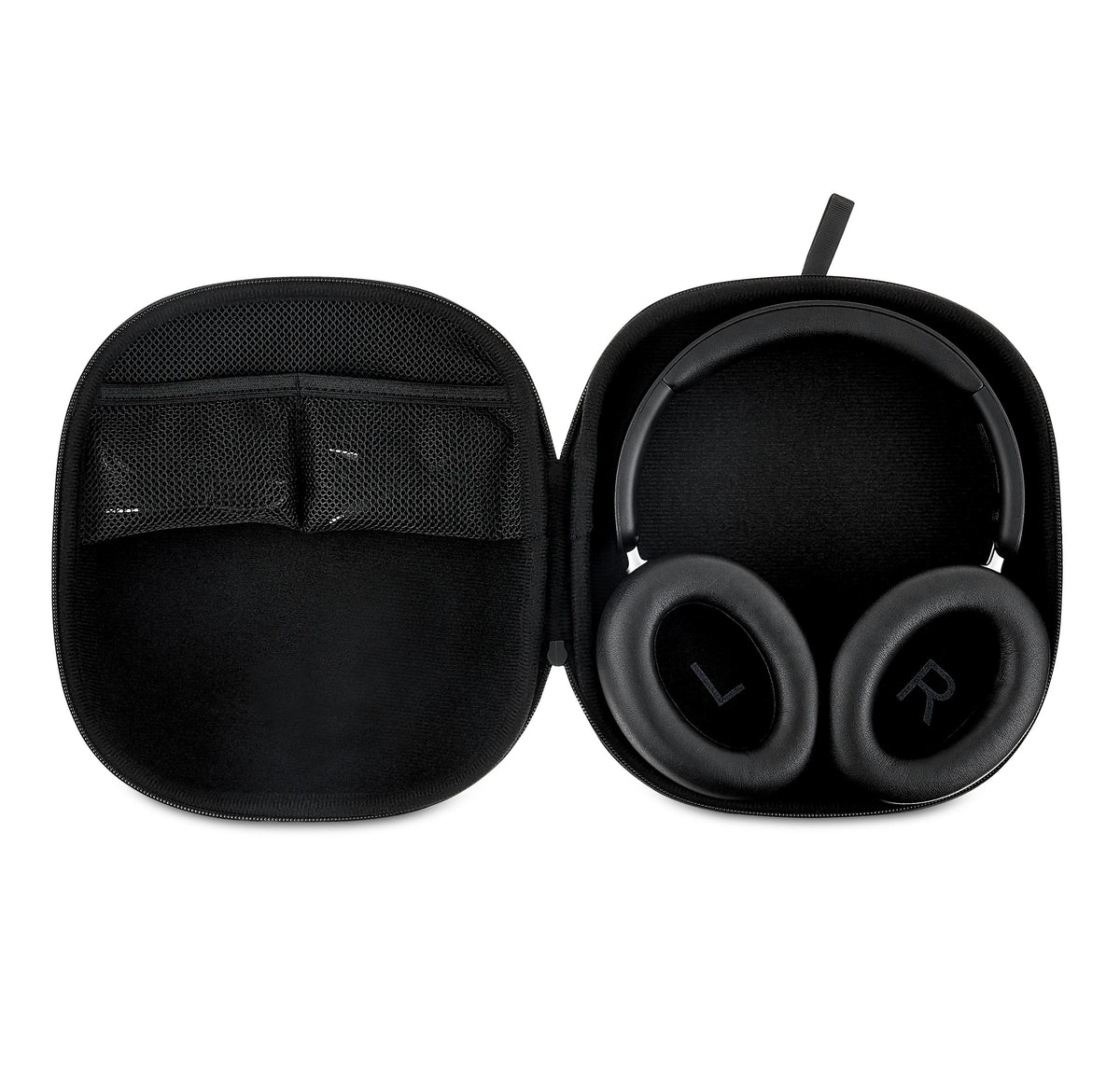 onn Wireless Over-Ear Bluetooth Headphones with Active Noise Cancelling, Black