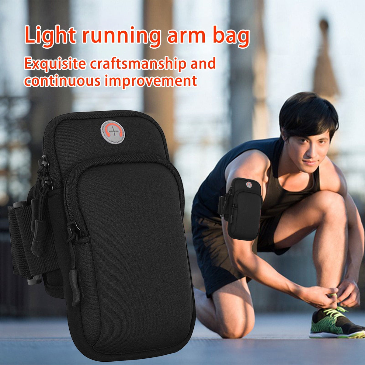 lulshou Phone Holder Arm Bands For Men & Women Fits All Cell Phones Use For Running Walking