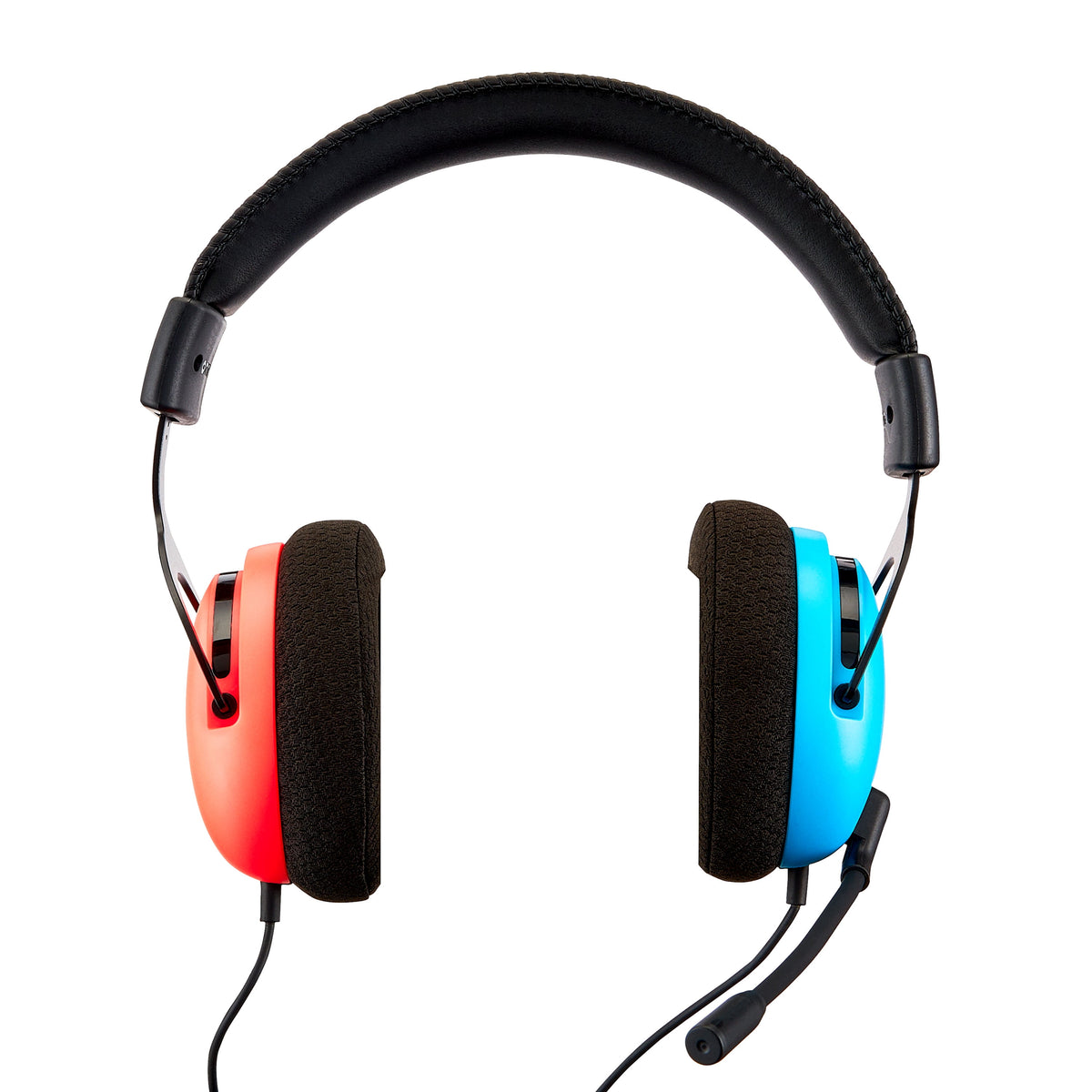onn Wired Gaming Headset Compatible with Nintendo Switch/Switch OLED/Switch Lite, Multicolor